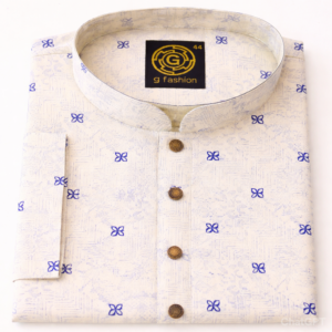 Home elegantly folded men's panjabi