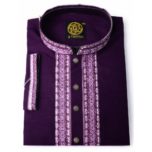 majestic purple festive panjabi